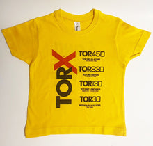 Carica l&#39;immagine nel visualizzatore di Gallery, T-shirt BABY TORX Yellow
