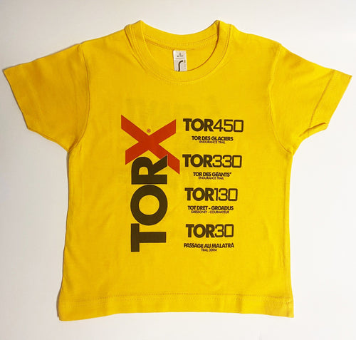 T-shirt BABY TORX Yellow
