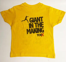 Carica l&#39;immagine nel visualizzatore di Gallery, T-shirt BABY TORX Yellow